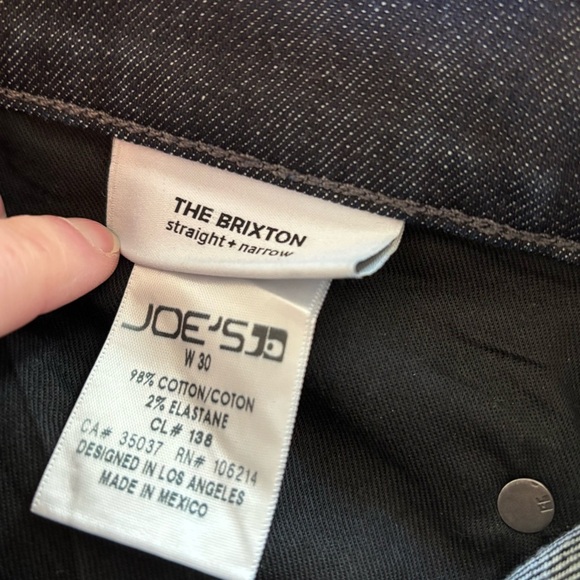 Joe’s The Brixton Straight and Narrow. Men’s Size 30” W x 34” L. Ferrin Color. - Picture 6 of 8